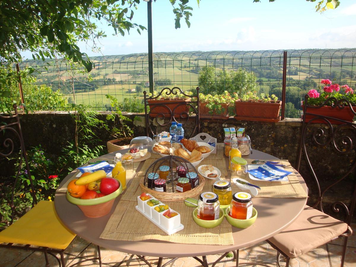 D'Ici Et D'Ailleurs Bed and Breakfast Cordes Sur Ciel Εξωτερικό φωτογραφία